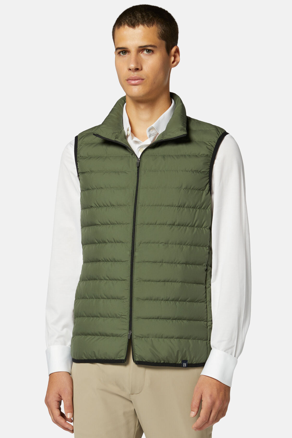 Boggi Goose Down Recycled Fabric Vest