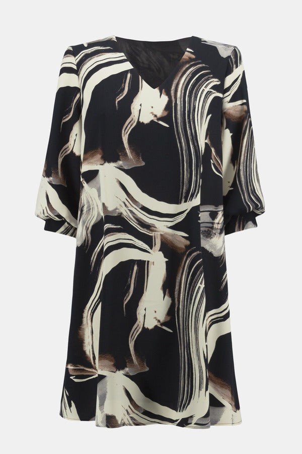 Joseph Ribkoff Abstract Print Dress
