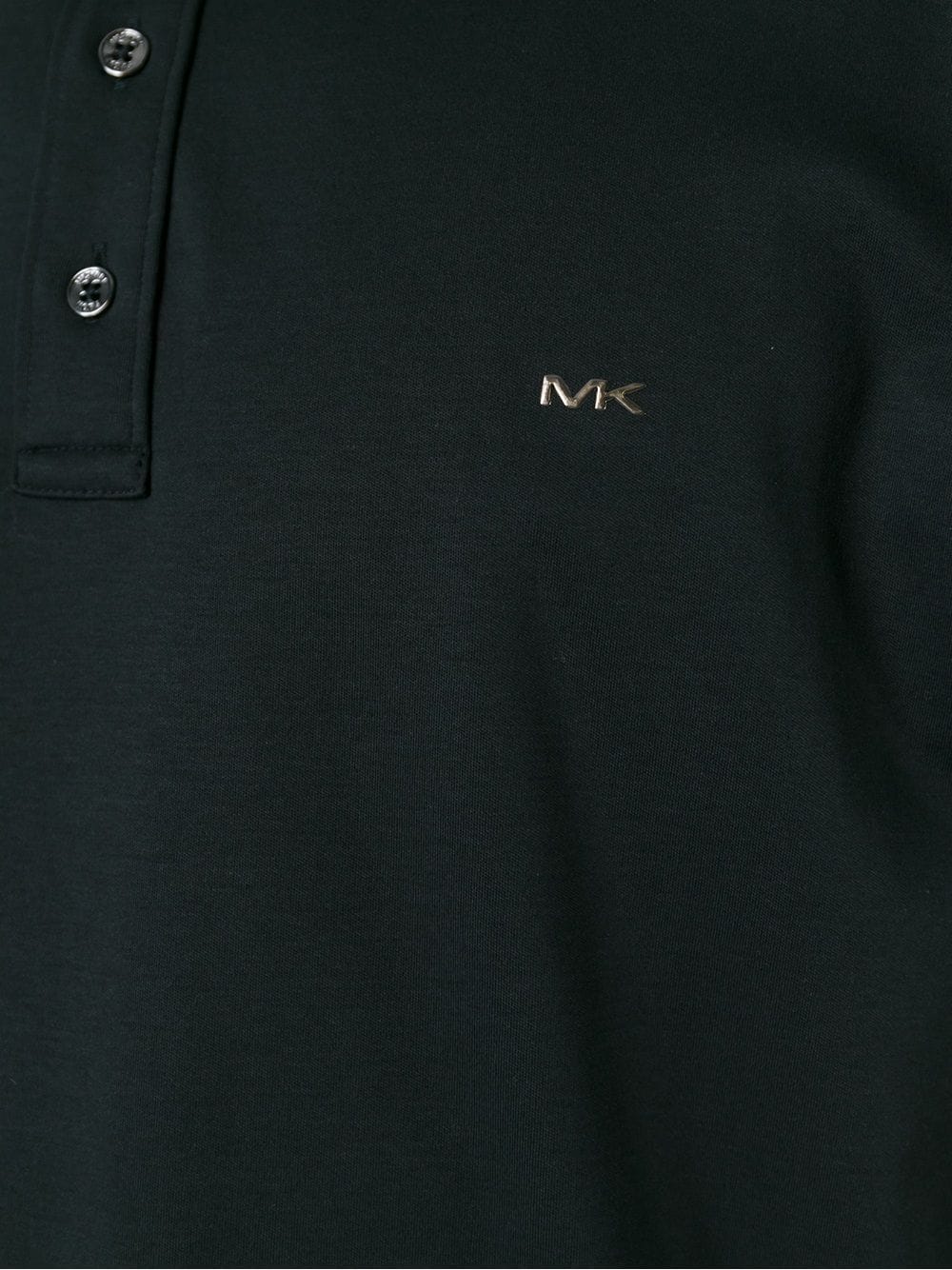 Michael Kors Mens Classic Black Polo Shirt