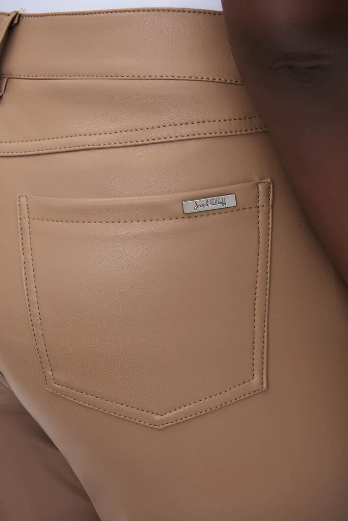 Joseph Ribkoff Faux Leatherette Straight Leg Pant Style 231915