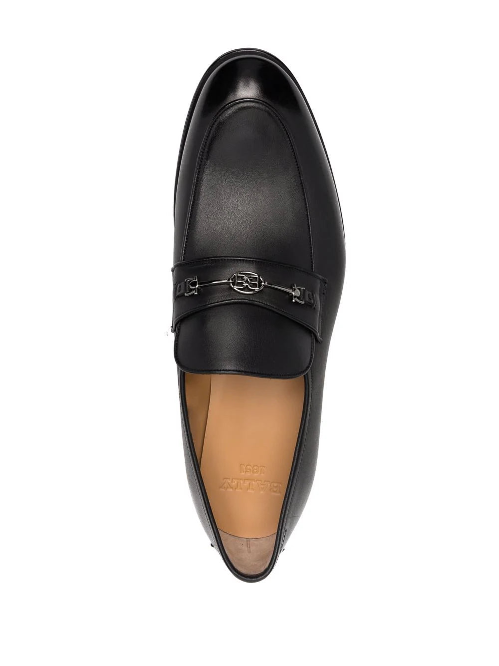 Bally Weram Chain-Embellished Loafers