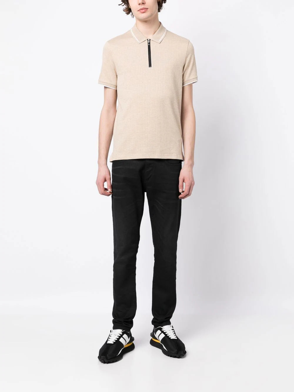 Michael Kors Half-Zip Fastening Polo Shirt