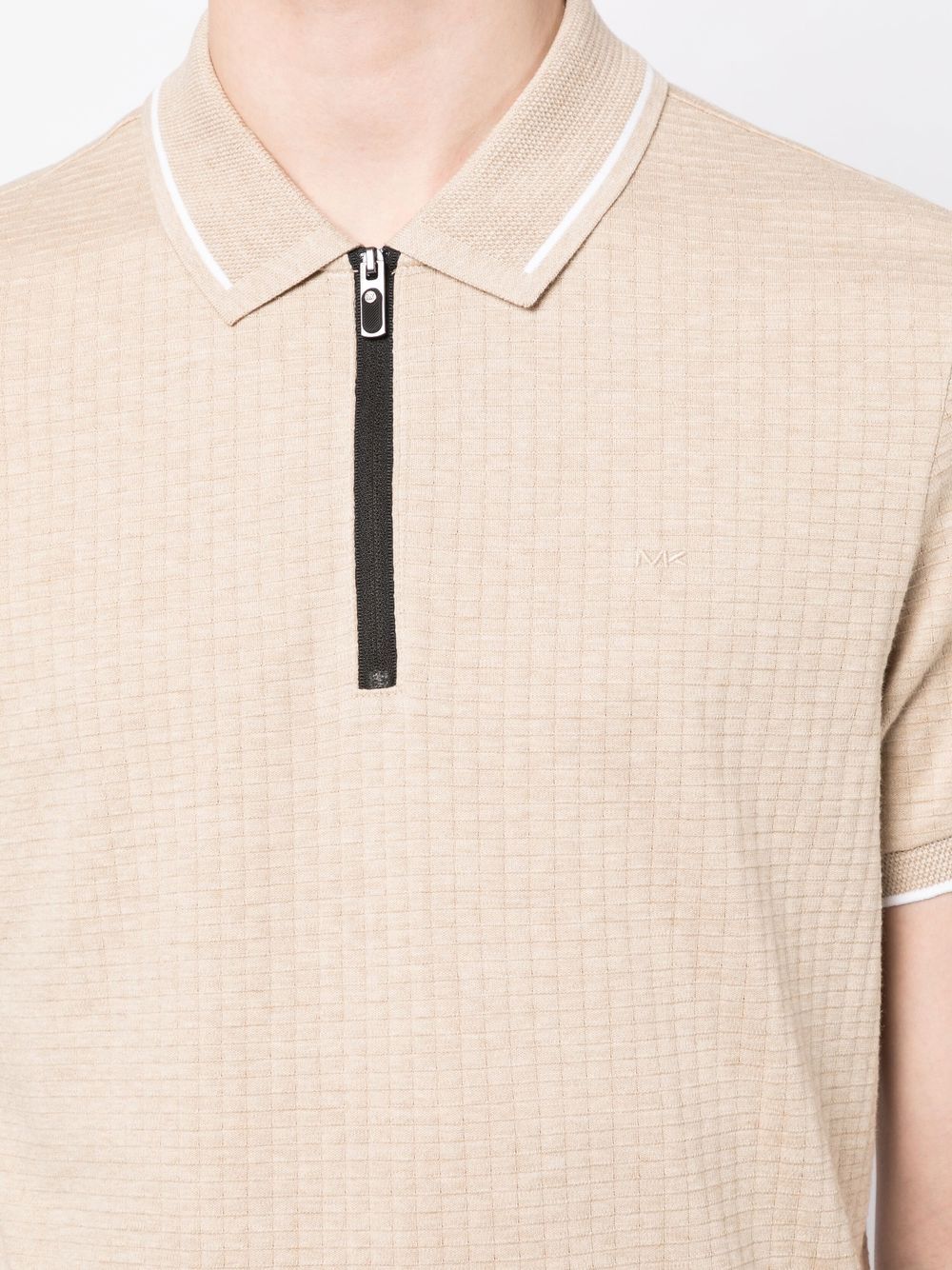 Michael Kors Half-Zip Fastening Polo Shirt