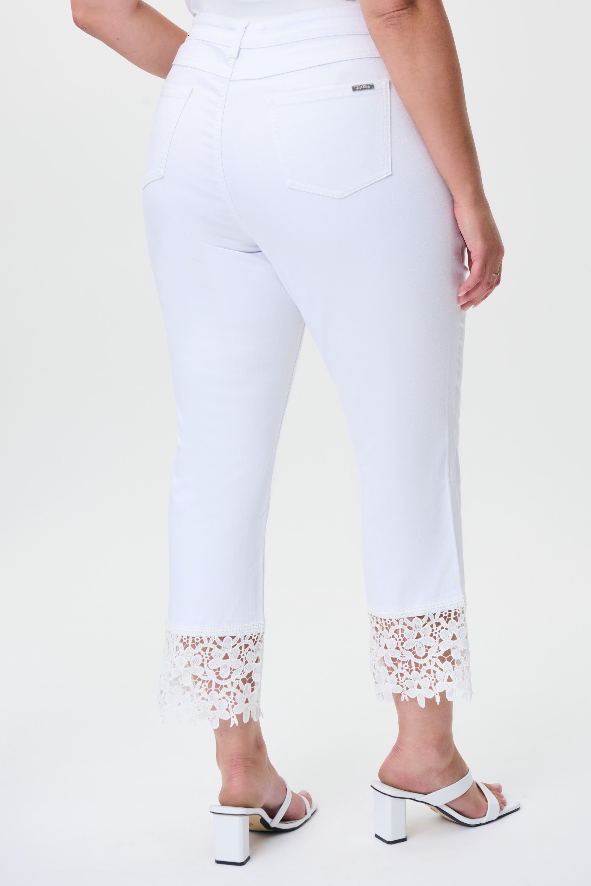 JOSEPH RIBKOFF Lace Cuff Jeans Style 232909