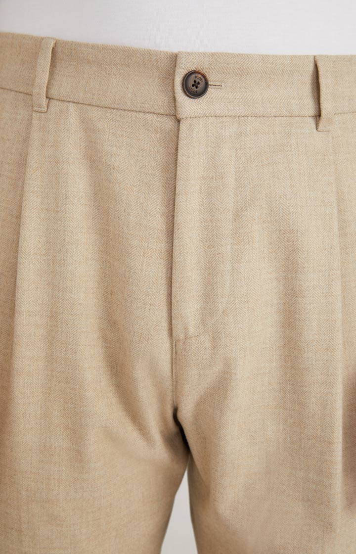 Joop! Loose Fit  Modular Trousers In Beige In A Chino Design