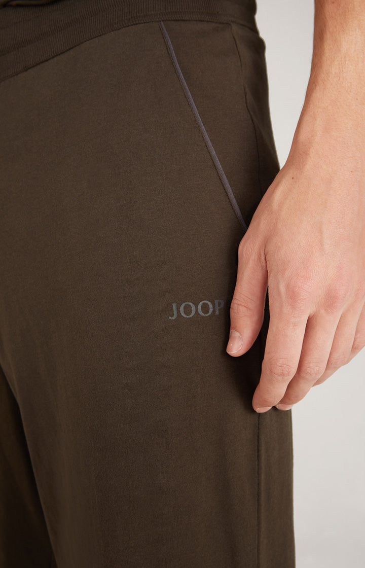 Joop! Loungewear Shorts In Dark Green-Brown