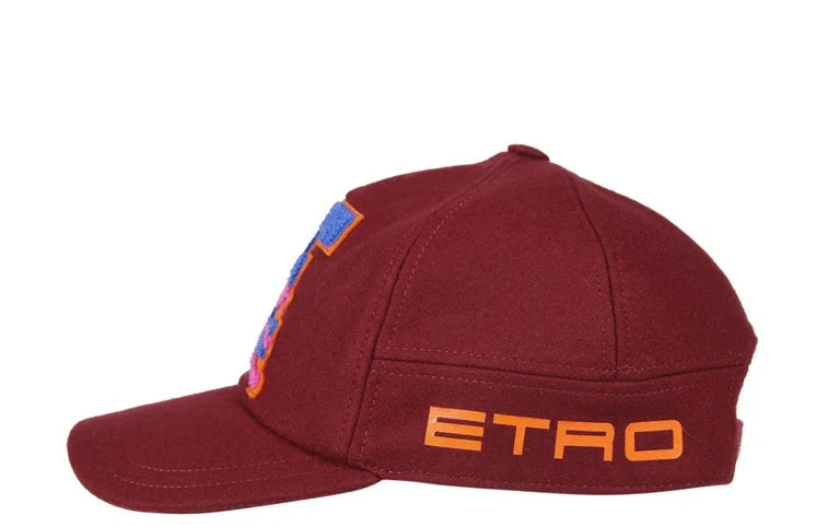 Etro Logo Patch Curved-Peak Baseball Cap