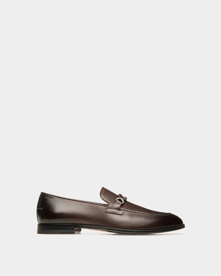 Bally Wernof Leather Loafers In Brown