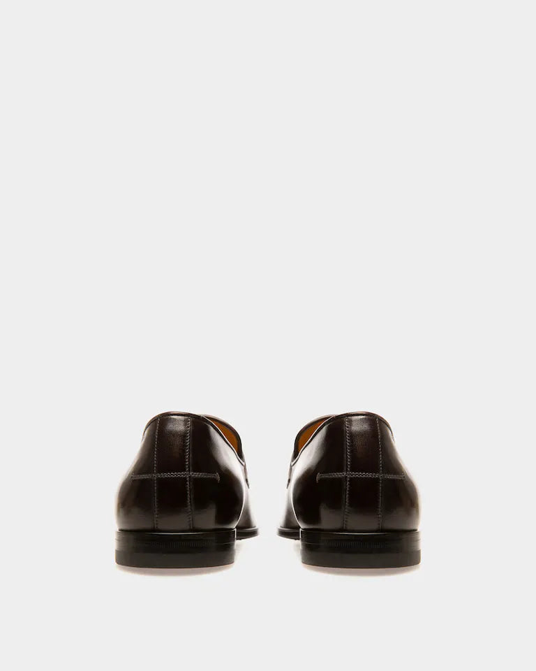 Bally Wernof Leather Loafers In Brown